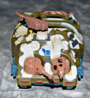 Vintage 1989 Kenner Parker Toys Diecast Mega Force Armored Tank Transport Toy