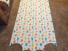 Vintage Bunnyland Ii Hospital Property Nursery Baby Blanket Unused Fabric-cute  
