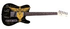 Bon Jovi Lyrics Autographed Photo Guitar 