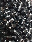 12x Prem Golf Ferrules  370 Black silver 2 Ring collared   Quality Lot f8 