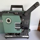 Bell   Howell 1585 Filmosound 16mm Sound Auto Load Desktop Projector Green