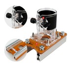 Wood Trimmer Router Base  2 In 1 Fastener Slotting Bracket  Compact Wood   