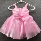 Sweet Baby Pink Party Dress Girls 18m Flower Sequin Tulle Sleeveless Princess
