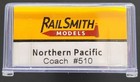 N Railsmith Rs-75120 Lowell Smith Np Northern Pacific Ncl Coach Rd  510
