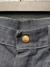 Vintage 60   s Toughskins Sanforized Blue Cotton Men   s Carpenter Pants Sz 32