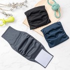 1 Pack 3 Reusable Dog Diapers Washable Male Belly Bands For Dogs  High Absorbing
