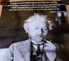 Apple Original Vintage Poster Think Different Albert Einstein  rare 