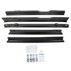Black Truck Long Bed Rail Floor Support For Ford Super Duty F250 F350 F450 99-18