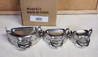 Set Of 3 Stainless Steel Dumpling Maker Molds Cutter Press - Kitchen Hq