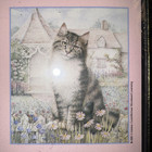 Vintage Antioch Bookplates Kitty Cat 30 In Unopened Box