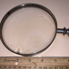 Antique Vtg B l O  Co Bausch   Lomb Co  Magnifying Glass Metal W Wood Handle