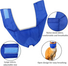 3 Pieces Cat Muzzles Breathable Mesh Muzzles Cat Grooming Restraint Bags With Mu