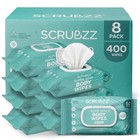 Extra Large Adult Wipes 8   x12        Thick  Moist No Rinse Bathing   Incontinence Wi
