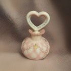 Vintage Fenton Art Glass  rose Trellis  Rosalene Satin Glass Perfume Bottle