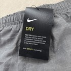 Nike Girls Dri-fit Standard Fit Running Grey Shorts - Size L - Nwt - Msrp 25 00