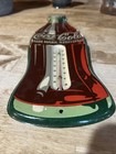 1952 Coca Cola Flat Die-cut Coke Bottle 17 Inch Tin Thermometer Sign Working
