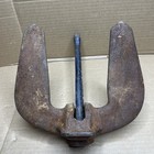 Vintage Acme Foundry Co 10 Lb Cast Iron Boat Anchor Minneapolis Mn Nautical