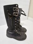 Wwii German Children s Leather Boots With Knife Holster Ww2