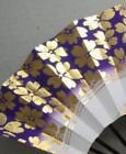 Japanese Folding Fan Kyoto Traditional Sensu Mai Ougi Sakura Cherry Blossom 1640