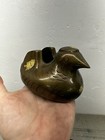 Antique Meiji Period 1800s Single Japanese Screen Holder Mandarin Duck Gilt