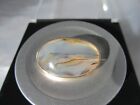 Beautiful Antique Victorian 14k Solid Gold Genuine Natural Montana Agate Brooch