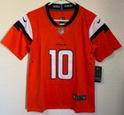 Youth Denver Broncos Customized Bo Nix  10 Stitched Jersey Size L  14 16  Nwt