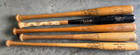 Vintage Louisville Slugger Wood Baseball Bat Lot Of 5 Mantle Griffey Jr Puckett