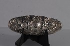 Vintage Siam Sterling Silver Repousse Rose Floral Brooch Pin 18g 65m  njl030548 