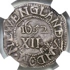 1652 Noe 6 1 1 R-7 Ngc Au 55 Massachusetts Oak Tree Shilling Colonial Coin 1s