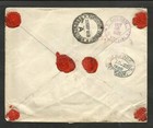 Uruguay 1920 Reg ar Cover To Usa  ny  Excelent Postage