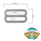 Country Brook Design   1 Inch Metal Triglide Slides  20 Pack