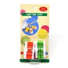 2pcs Pompom Pom-pom Maker For Fluff Ball Weaver Needle Diy Wool Knitting Craft