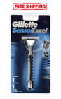 Gillette Sensor Excel Razor Handle   1 Cartridge New Shaver
