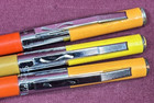 Lot Of 3 Vintage  scripto  Tu Tone Super Saver Mechanical Pencils X3