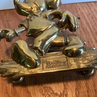 Vintage Walt Disney Productions - Brass Mickey Mouse Letter Holder - Note Holder