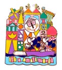 Disney It   s A Small World Slider Pin 2023 Mickey Mouse And Minnie Mouse In Boat