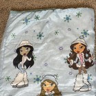 Vtg Lil Bratz Snow Angels Girls Sleeping Bag Comforter Y2k 2000s Fleece Lined