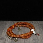 Tibetan Yak Bone 108 Beads Mala Bracelet Necklace Prayer Beads Buddhist Jewelry