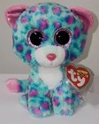 Ty Beanie Boos Sydney The Leopard  claires Excl   6 Inch  New Mwmts Stuffed Toy