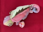 Retired Iggy The Iguana Ty Beanie Baby Tye Dye New With Multiple Errors Rare