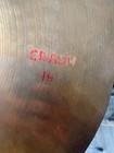 Paiste 2002 19    Crash Cymbal Red Label Swiss Made Cusn8 Bronze No Stand