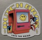 Dutch Bros Sticker March 2022 Clear Love The Grind Coffee Smiley Rare Limited 