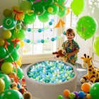 Starbolo Star Ball Pit Balls For -100pcs Plastic Phthalate Free Bpa Non-toxic