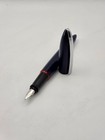 Vintage Rotring Rivette Fountain Pen Dark Blue M Nib Boxed