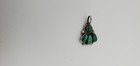 Zuni Sterling Silver Indian Jewelry Vintage Pendant In Turquoise By Bill   Lou