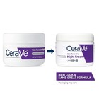 Cerave Skin Renewing Face Night Cream W peptide Complex   Hyaluronic Acid  1 7oz