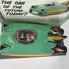 2009 Schylling Turquoise Drive The Future Car Friction Tin Litho Toy 5 5    China