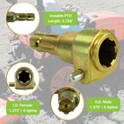 Pa09 Pto Extender  Female 1-3 8    6 Spline  Male 1-3 8    6 Spline  70hp