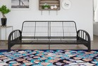 Dhp Aiden Metal Futon Frame  Black