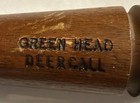 Vintage Green Head Deer Call